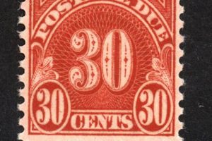 Classic Postage Due 30 Cent Stamps: A Guide | Old Stamp Collecting Guide: Discover, Value & Preserve Vintage Stamps