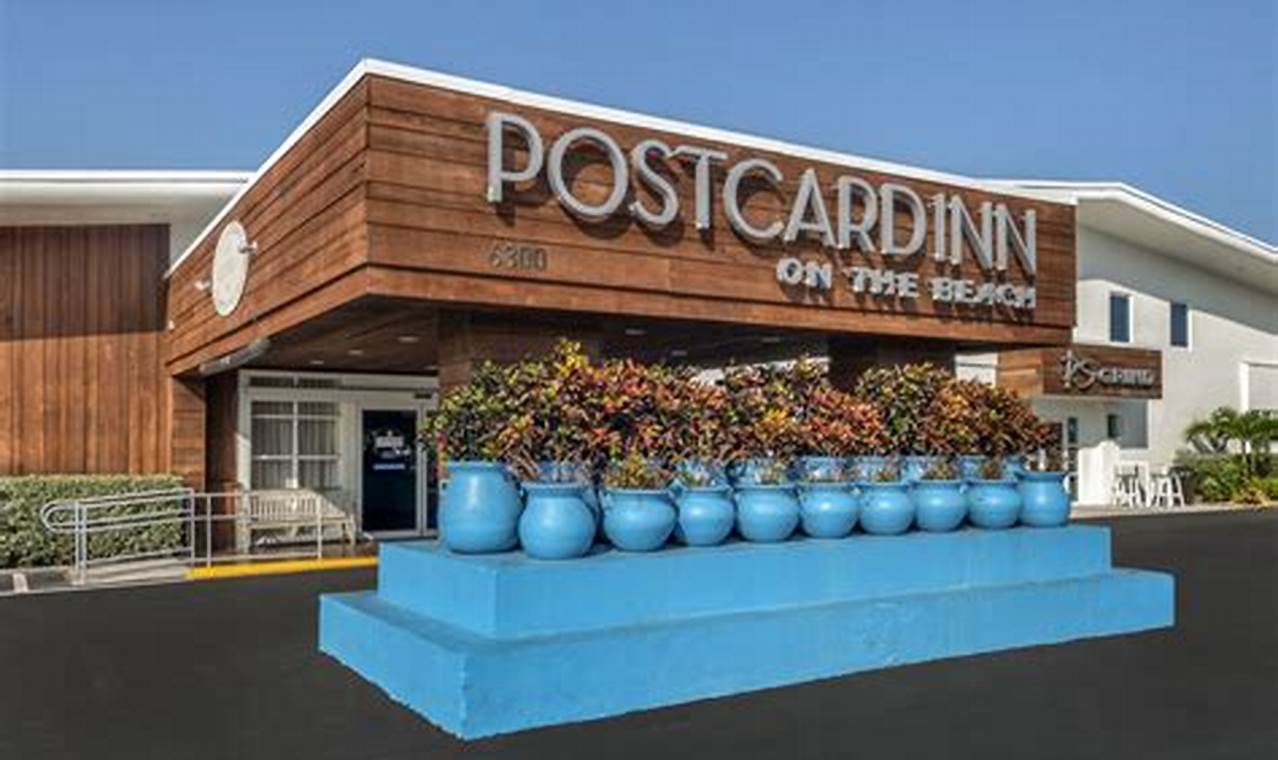 Postcard Inn On The Beach Saint Pete Beach | Old Stamp Collecting Guide: Discover, Value & Preserve Vintage Stamps