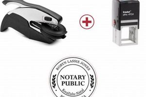 Official Notary Public Stamps & Embossers | Old Stamp Collecting Guide: Discover, Value & Preserve Vintage Stamps