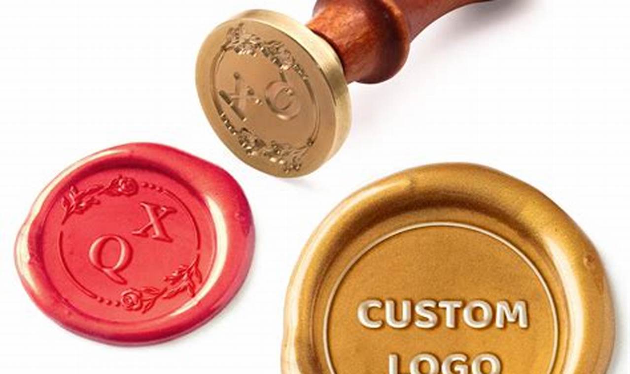 Personalized Custom Stamp for Wax Seal Kits | Old Stamp Collecting Guide: Discover, Value & Preserve Vintage Stamps