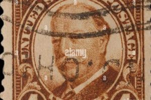 Classic 4 Cent Taft Stamp Guide &amp; Value | Old Stamp Collecting Guide: Discover, Value & Preserve Vintage Stamps