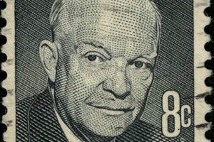 Value of a 1971 Eisenhower USA 8 Cent Stamp | Old Stamp Collecting Guide: Discover, Value & Preserve Vintage Stamps