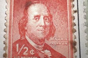 Collectible Half Cent Benjamin Franklin Stamps | Old Stamp Collecting Guide: Discover, Value & Preserve Vintage Stamps