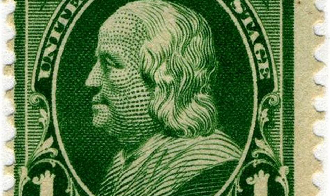 Historic Benjamin Franklin One-Cent Green Stamp Old Stamp Collecting Guide: Discover, Value & Preserve Vintage Stamps Historic Benjamin Franklin One-Cent Green Stamp | Old Stamp Collecting Guide: Discover, Value & Preserve Vintage Stamps