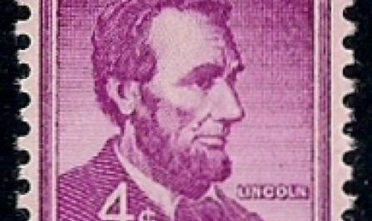 Value of a 4 Cent Abraham Lincoln Stamp: Price Guide Old Stamp Collecting Guide: Discover, Value & Preserve Vintage Stamps Value of a 4 Cent Abraham Lincoln Stamp: Price Guide | Old Stamp Collecting Guide: Discover, Value & Preserve Vintage Stamps