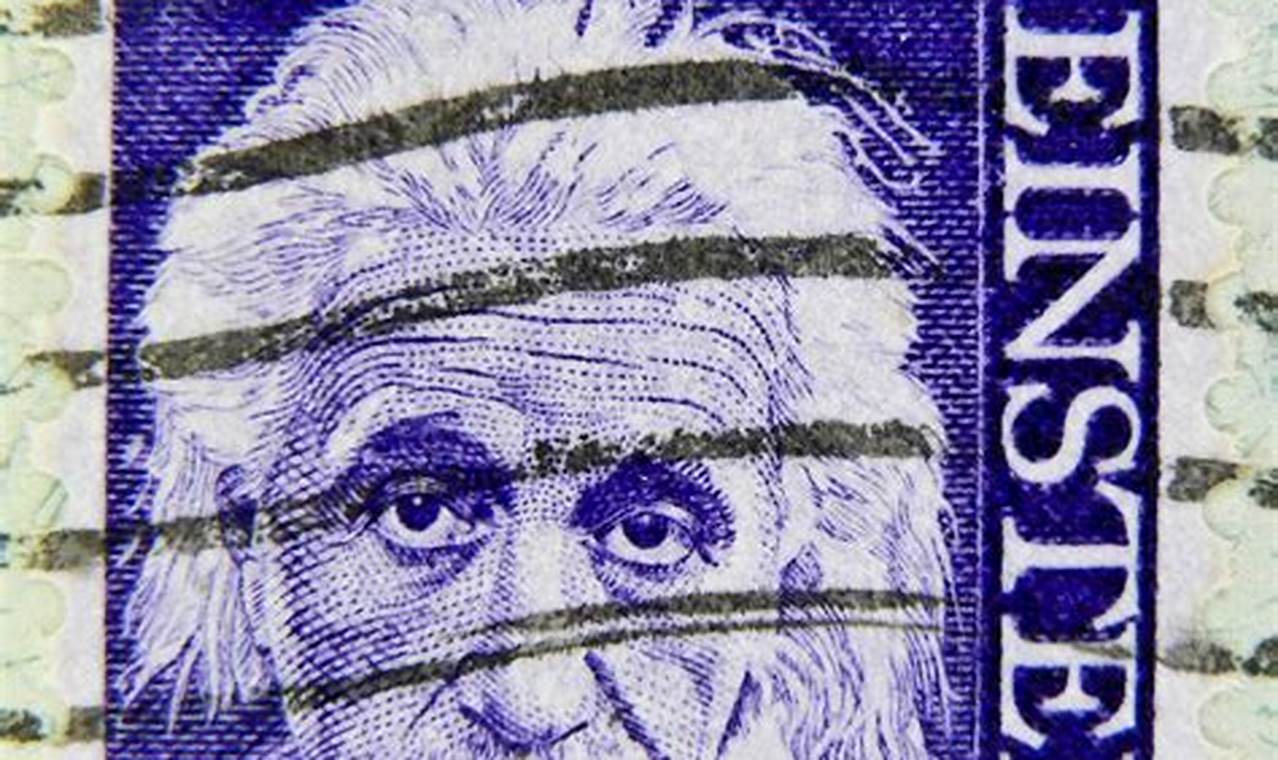 Historic Einstein 8-Cent Stamp Value Guide | Old Stamp Collecting Guide: Discover, Value & Preserve Vintage Stamps