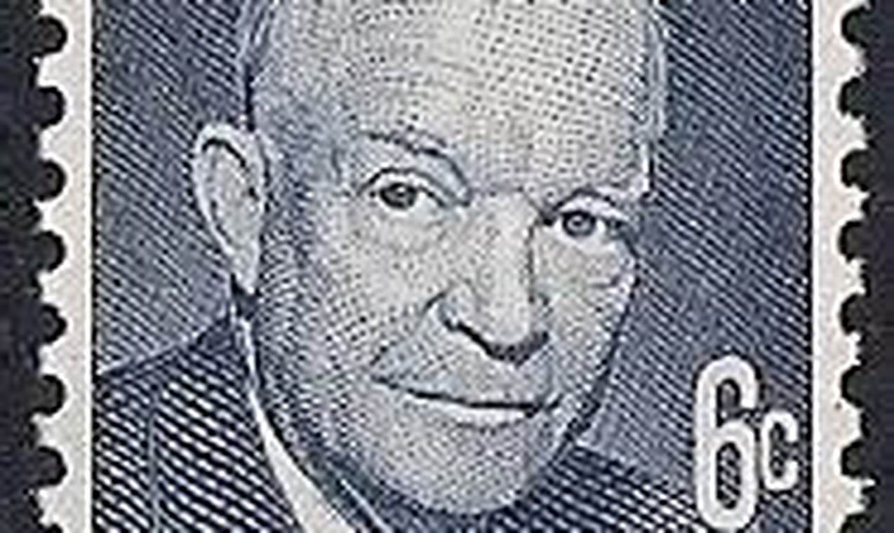 Classic 6 Cent Eisenhower Stamp Guide | Old Stamp Collecting Guide: Discover, Value & Preserve Vintage Stamps