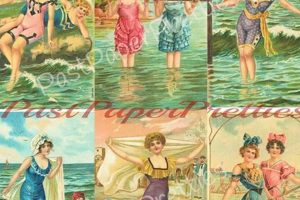 Vintage Bathing Beauties Postcards: A Glimpse into History | Old Stamp Collecting Guide: Discover, Value & Preserve Vintage Stamps