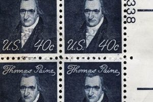 Historic Thomas Paine US 40 Stamp Guide | Old Stamp Collecting Guide: Discover, Value & Preserve Vintage Stamps