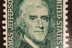 Classic Green Thomas Jefferson 1 Stamps | Old Stamp Collecting Guide: Discover, Value & Preserve Vintage Stamps