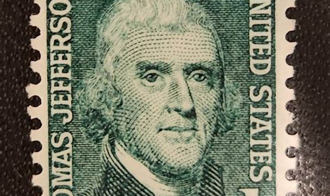 Classic Green Thomas Jefferson 1 Stamps | Old Stamp Collecting Guide: Discover, Value & Preserve Vintage Stamps