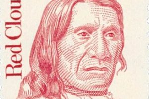 Rare 10 Cent Red Cloud Stamp: Value & History | Old Stamp Collecting Guide: Discover, Value & Preserve Vintage Stamps