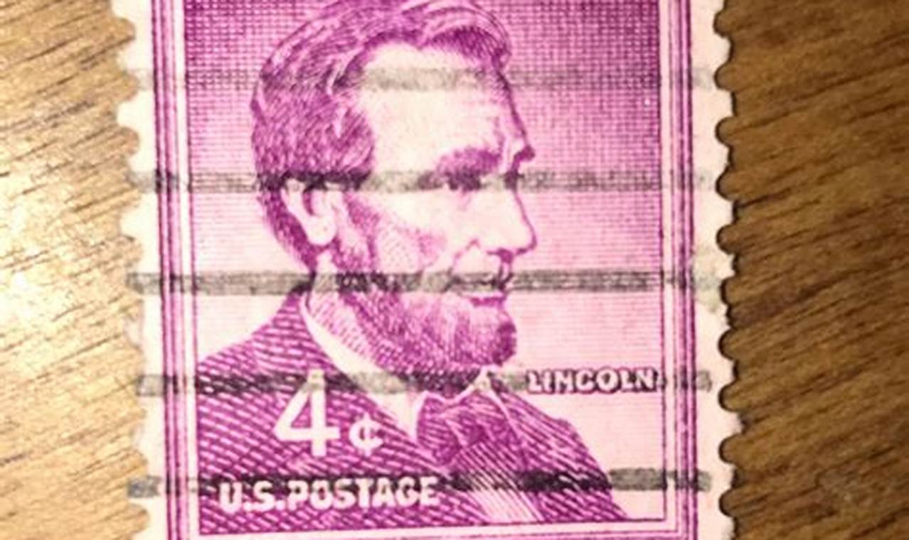 Rare Purple Lincoln 4 Cent Stamp: Collector's Guide | Old Stamp Collecting Guide: Discover, Value & Preserve Vintage Stamps