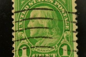 Collect 1 Cent Franklin Green Stamps: Guide | Old Stamp Collecting Guide: Discover, Value & Preserve Vintage Stamps