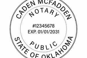 Oklahoma Notary Stamps & Embossers | Old Stamp Collecting Guide: Discover, Value & Preserve Vintage Stamps