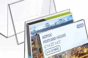 Clear Acrylic Postcard Holders & Displays | Old Stamp Collecting Guide: Discover, Value & Preserve Vintage Stamps